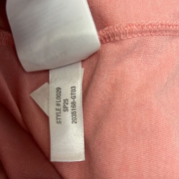 J. Crew Factory L0029 Pink Cotton-blend washed tee NWT size Med - Picture 8 of 8